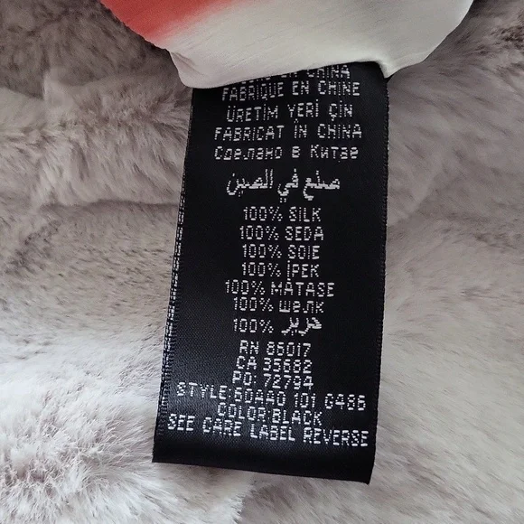 Bebe 100% SILK Asymmetrical Tunic Top/Dress | TAG ON NEVER WORN | Near Vintage - Picture 12 of 14